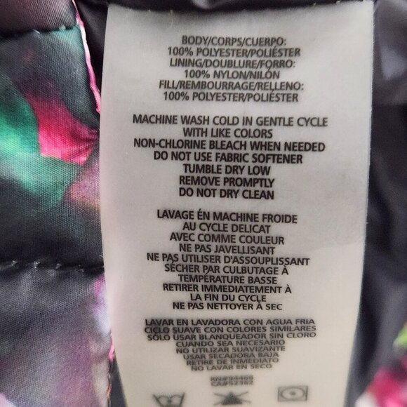 Betsey Johnson Performance Flower Vest Size L - Picture 7 of 7